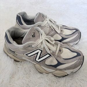 New Balance 9060 Sneakers Grey Suede Men's Size 11.5